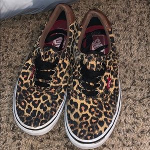 Cheetah Print Vans